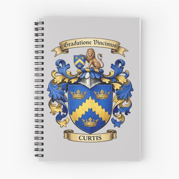 Item preview, The Curtis Family Coat of Arms designed and sold by BagTown Clans.