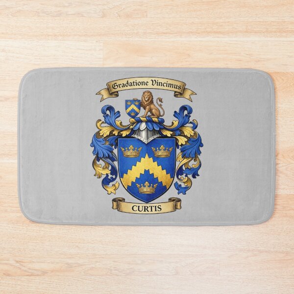 Item preview, The Curtis Family Coat of Arms designed and sold by BagTown Clans.