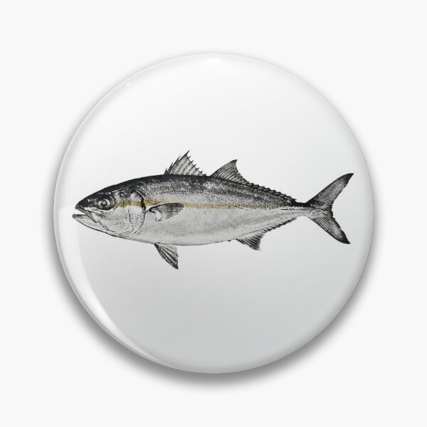 Item preview, Gyotaku of Yellowtail (Hamachi) designed and sold by INKEDOCEAN.