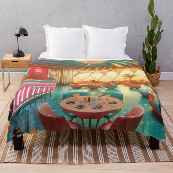 Item preview, Retro Atomic Futuristic Space Age New Florida Lounge designed and sold by Lee Hiller Designs.