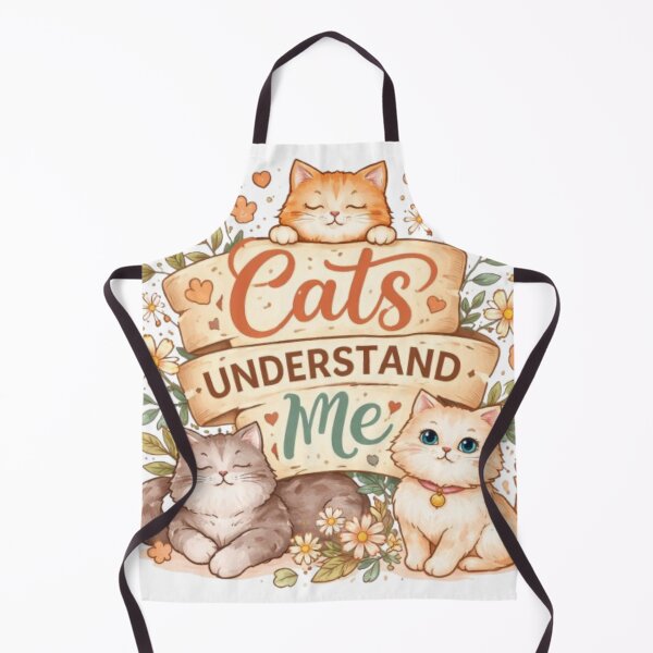 Item preview, Cats Understand Me – Aesthetic Cute Cat Lover Design designed and sold by Sanika arts .