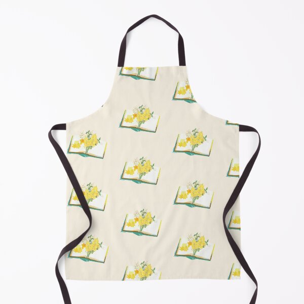 Item preview, Cottagecore Yellow Wildflowers Blooming from Open Book designed and sold by Akira Design Store.
