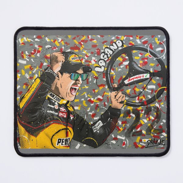 Item preview, Joey Logano 24 NASCAR graffiti painting by DRAutoArt designed and sold by DRAutoArt.