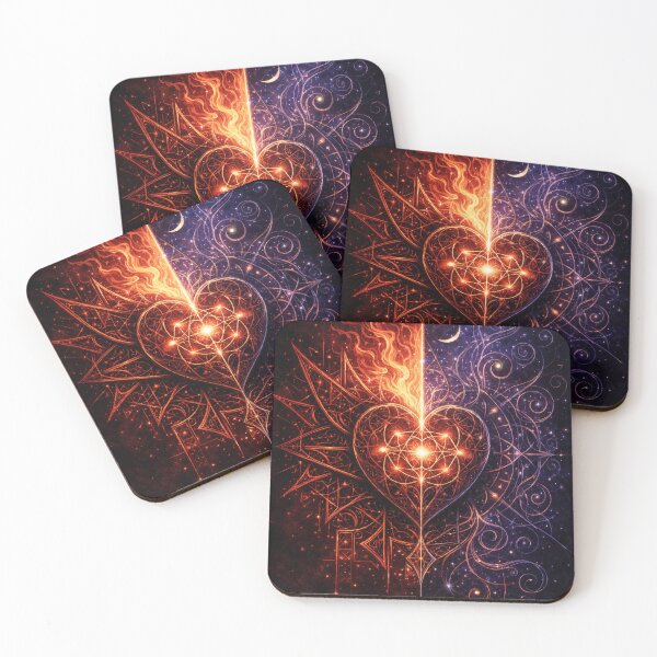 Item preview, Twin Flame Heart designed and sold by NSMDesignByN8.