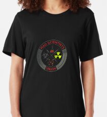 Mad Scientist Union Logo Slim Fit T-Shirt