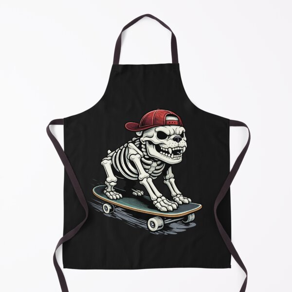 Item preview, Bulldog Skeleton Skater – Streetwear Skate Aesthetic Art designed and sold by ColorSplash123.