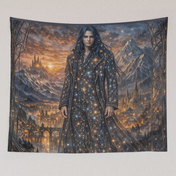 Item preview, Cloak of Constellations: Manifesto of Eternal Radiance (second version of the artwork) designed and sold by KunstGeist.