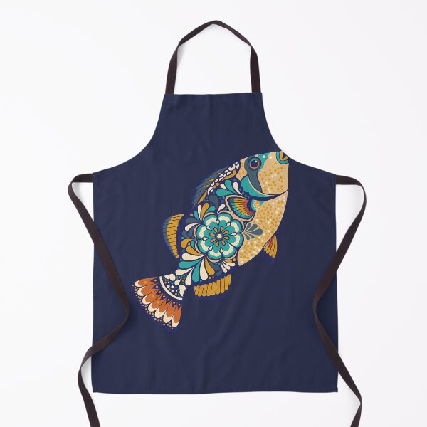 Item preview, Colorful Picasso Triggerfish – Folk Art by heidiannemorris © designed and sold by FOLK ART FUSION by heidiannemorris.