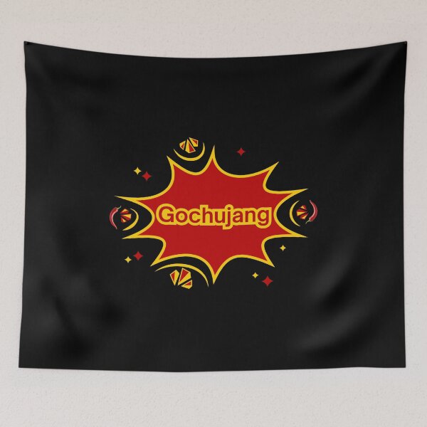 Item preview, Spicy Gochujang Korean Red Chili Paste - Retro Pop Art Style designed and sold by SunandShade.