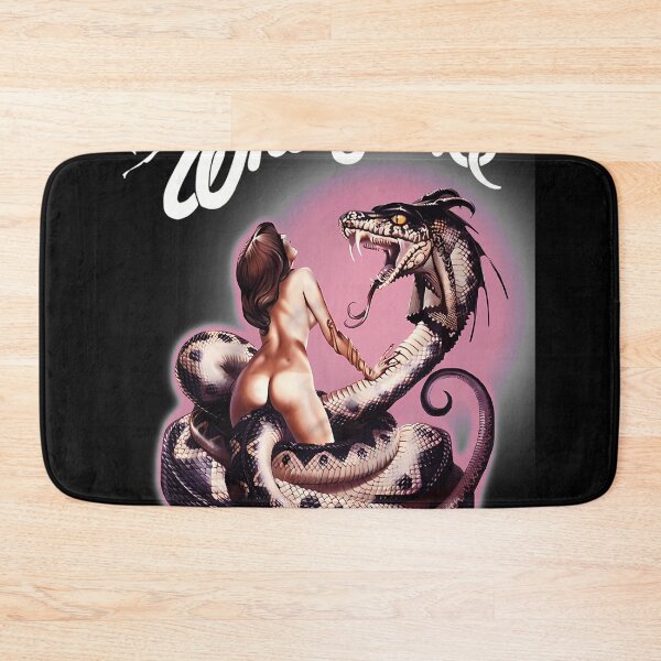 Item preview, Girl And Snake Whitesnake Art Band Gift For Fans designed and sold by adibhyper.
