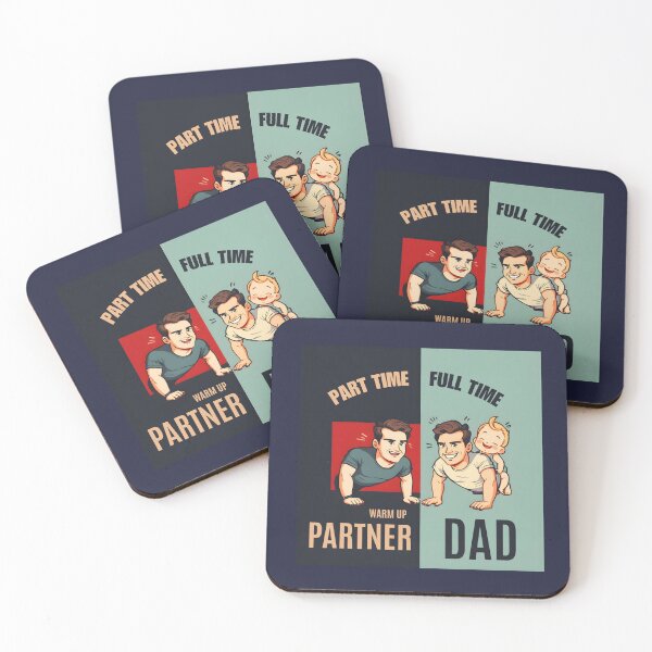 Item preview, Part Time Warm Up Partner Full Time Dad - Funny Fitness Father's Day designed and sold by Zayavca.