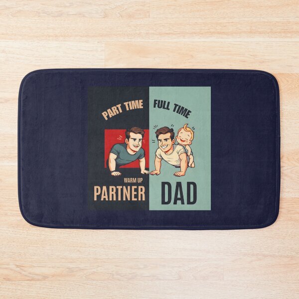 Item preview, Part Time Warm Up Partner Full Time Dad - Funny Fitness Father's Day designed and sold by Zayavca.