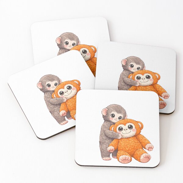 Item preview, Team Punch Viral Monkey Hugging Wildlife Animal Lover designed and sold by artcultreone.