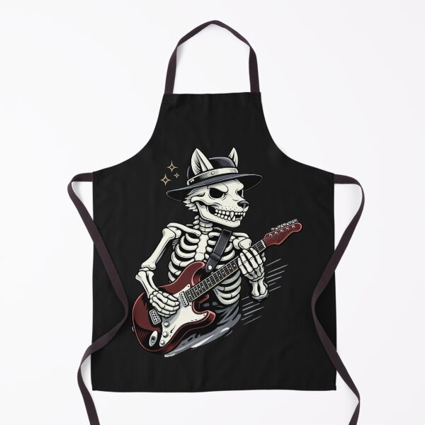 Item preview, Fox Skeleton Rock Guitarist – Indie Music Street Aesthetic Art designed and sold by ColorSplash123.