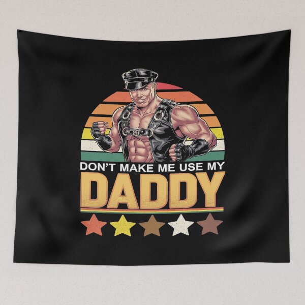 Item preview, Mens Don't Make Me Use My Daddy Voice Gay Bear Pride designed and sold by angolinnArt.
