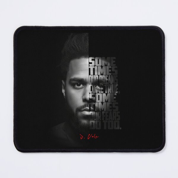 Item preview, Black and white J Cole quote. designed and sold by Enea Kelo.
