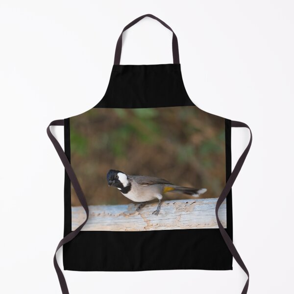 Item preview, White-cheeked Bulbul Portrait - Tropical Bird Nature Photography designed and sold by AbulailArt.