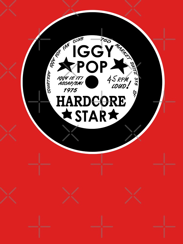 Iggy Pop Fan Club Shirt T Shirt By Ratrock Redbubble