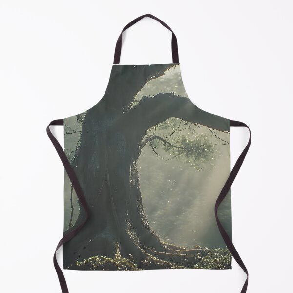 Item preview, Mystical Tree – Divine Light in the Forest designed and sold by Schoenenwald - Illustrations Uniques et Originales.