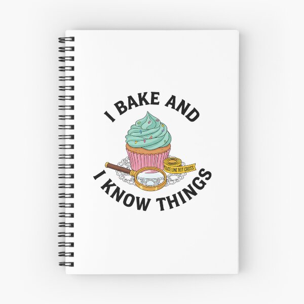 Item preview, I Bake and I Know Things Funny Cupcake designed and sold by Kvarny.