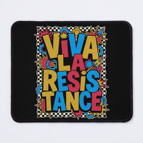 Item preview, Viva La Resistance Cutout Banner Protest Message designed and sold by SkeletonsDanger.