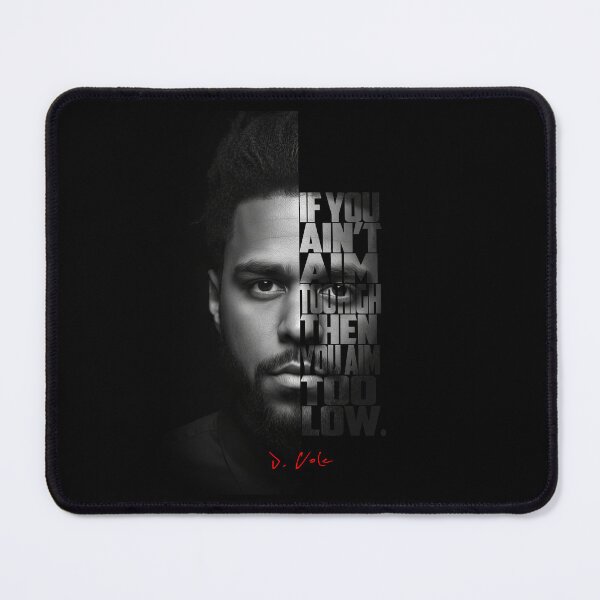 Item preview, Black and white J Cole quote. designed and sold by Enea Kelo.