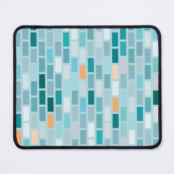 Item preview, Step Ladder | Brick Bond | Vertical | Blue Gemstone designed and sold by Annette Chabidon Studio.