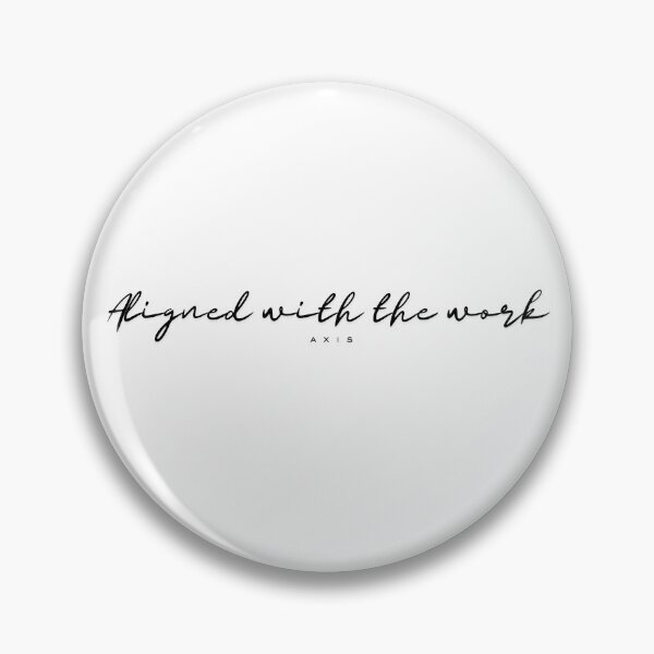 Item preview, Aligned With the Work – Minimalist Discipline Quote | Focus & Consistency Mindset designed and sold by AXIS-EQUILIBRIO.