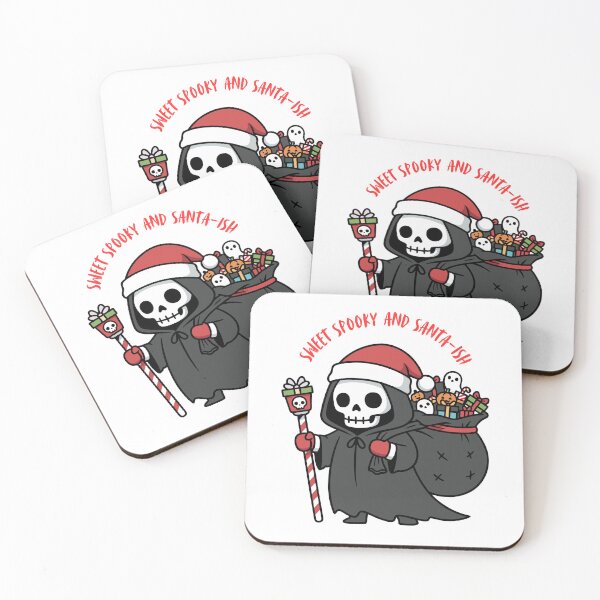 Item preview, Sweet, spooky, and Santa-ish designed and sold by Tragedyshop.