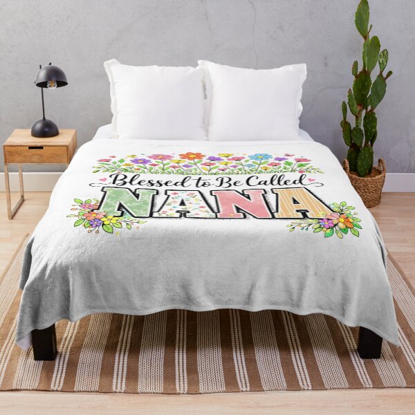 Item preview, Blessed to Be Called Nana Floral Mother's Day designed and sold by clothesy7.