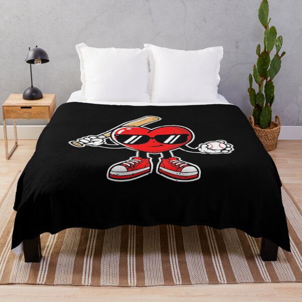 Item preview, Heart Baseball Player Cute Valentine Sports Cartoon Love  designed and sold by miaa-artistshop.
