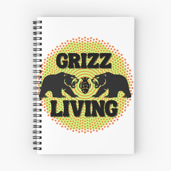 Item preview, Grizz Living - Retro Halftone Grizzly Bear Design designed and sold by MikesLab.