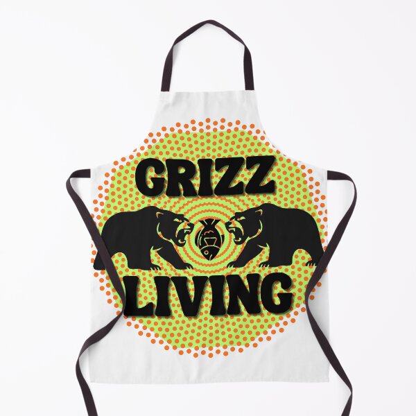 Item preview, Grizz Living - Retro Halftone Grizzly Bear Design designed and sold by MikesLab.
