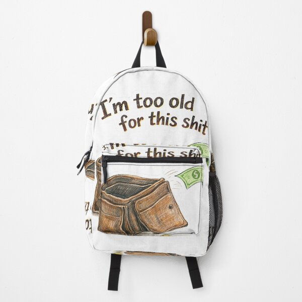 Item preview, Empty Wallet – I'm Too Old Sticker designed and sold by Felixuss.