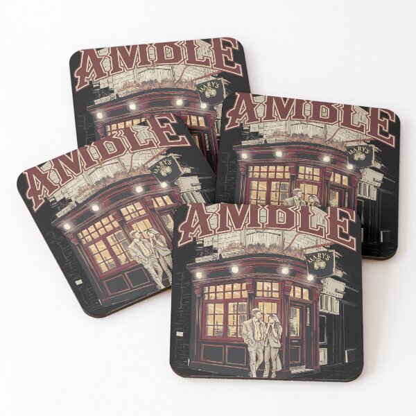 Item preview, Amble Mary'S Pub Dublin Bar Illustration  designed and sold by adibhyper.