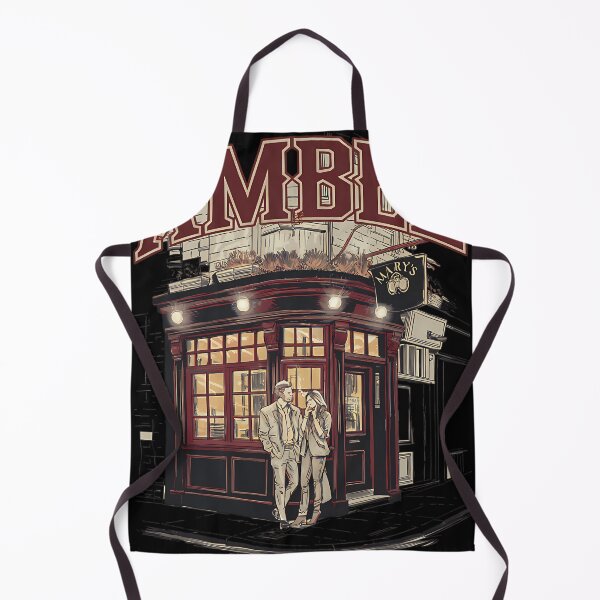 Item preview, Amble Mary'S Pub Dublin Bar Illustration designed and sold by adibhyper.