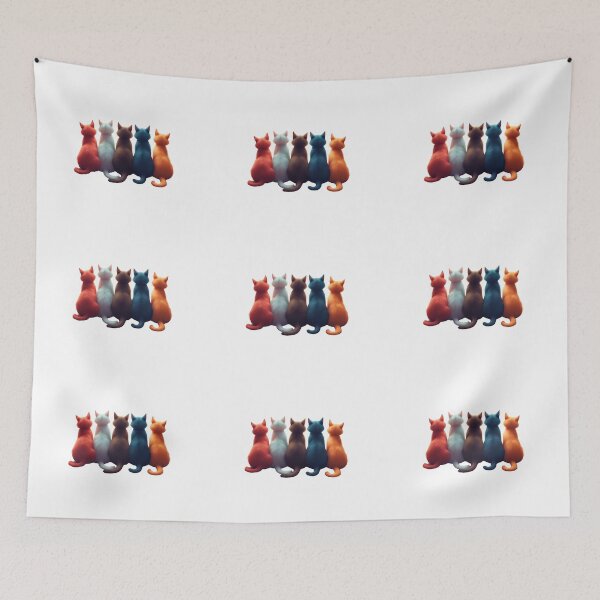 Item preview, Cats designed and sold by Tragedyshop.