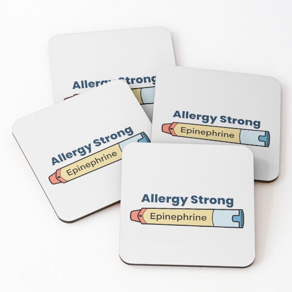 Item preview, Allergy Strong Epinephrine Auto Injector Awareness Design designed and sold by Still Learning Days.
