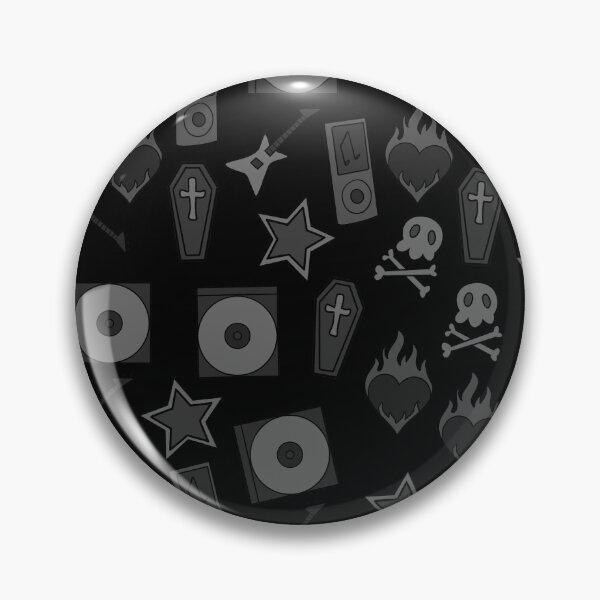 Item preview, Emo pattern - gothic symbols  designed and sold by Hexbunz.