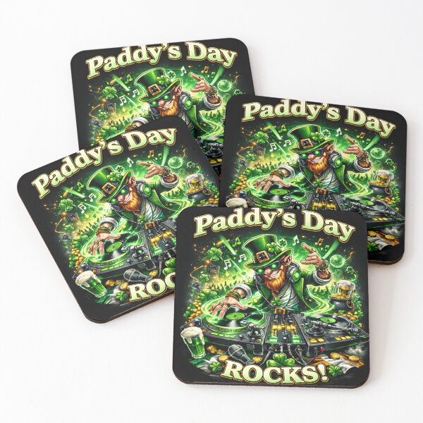 Item preview, Paddys Day Rocks t-shirt designed and sold by TeemoreDesign.