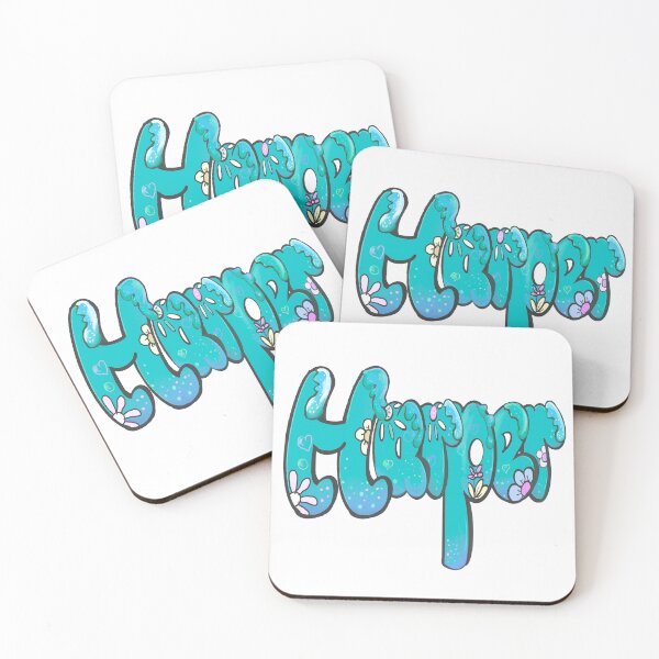 Item preview, Harper in green Popular Girls and womens Personalized Custom name gifts Harper designed and sold by Artonmytee.