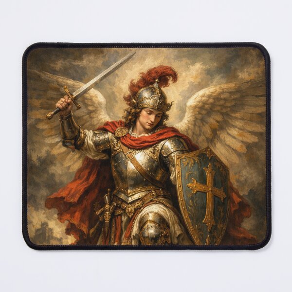 Item preview, St. Michael the Archangel designed and sold by Crux Fidelis.