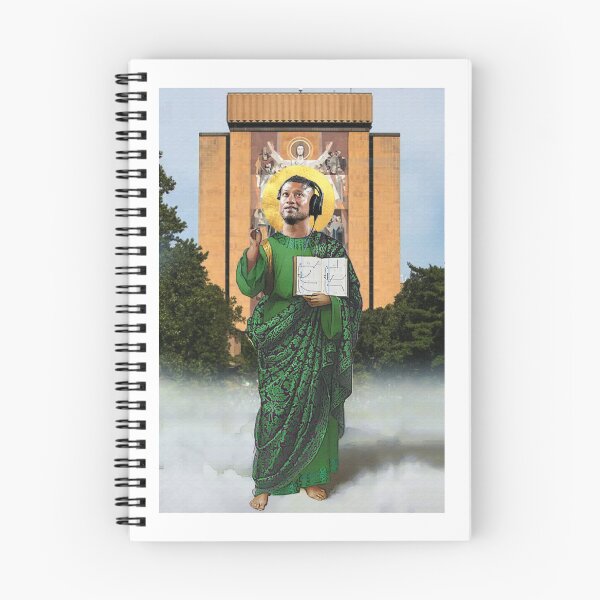 Item preview, Saint Marcus Freeman of Notre Dame designed and sold by Pop Culture Bling.
