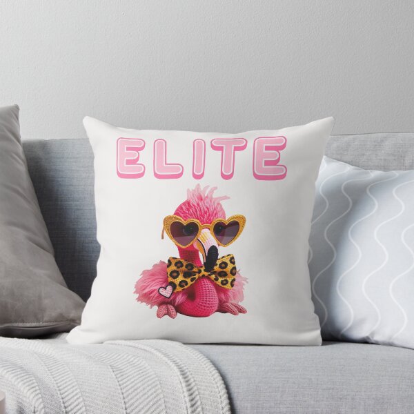 Item preview, Elite Energy Flamingo – Sassy Pink Bird in Heart Sunglasses & Leopard Bow designed and sold by Aquarius-club.