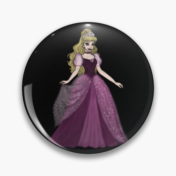Item preview, Blonde Princess in Sparkling Purple Gown designed and sold by Senorona.