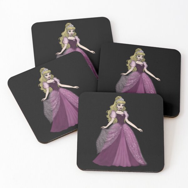Item preview, Blonde Princess in Sparkling Purple Gown designed and sold by Senorona.