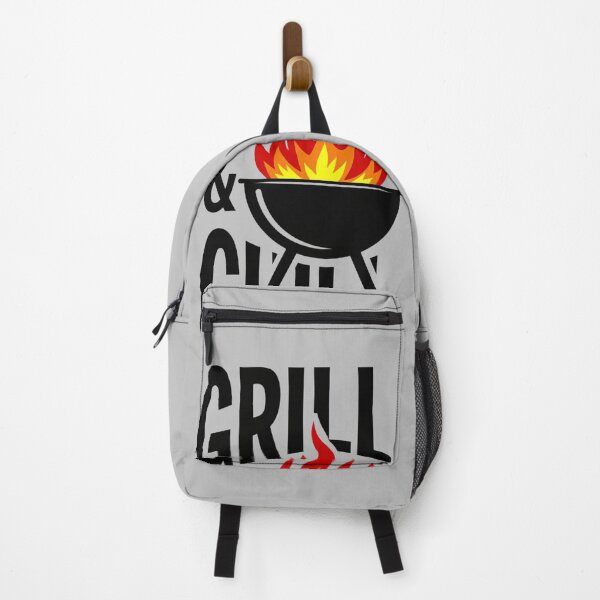 Item preview, Grill and Chill BBQ Funny Summer Barbecue T-Shirt designed and sold by dkza.