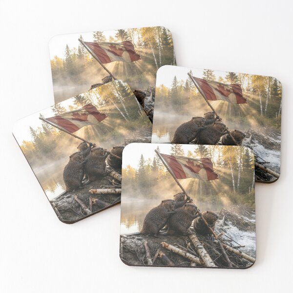 Item preview, Patriotic Canadian Beavers designed and sold by Tridentulus.