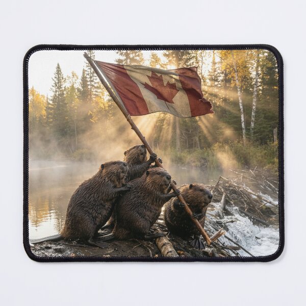 Item preview, Patriotic Canadian Beavers designed and sold by Tridentulus.