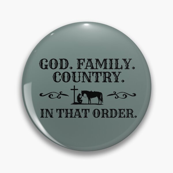 Item preview, God Family Country Cowboy Edition designed and sold by Neeshki.